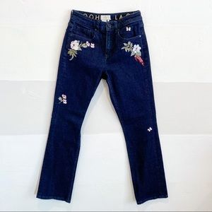 Kate Spade Floral Embroidered Jeans